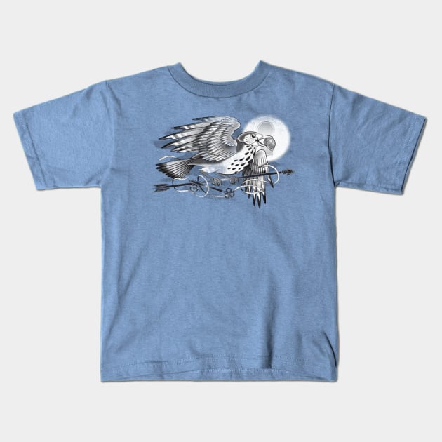 Thrice the Thrush Knocks Kids T-Shirt by scumbugg